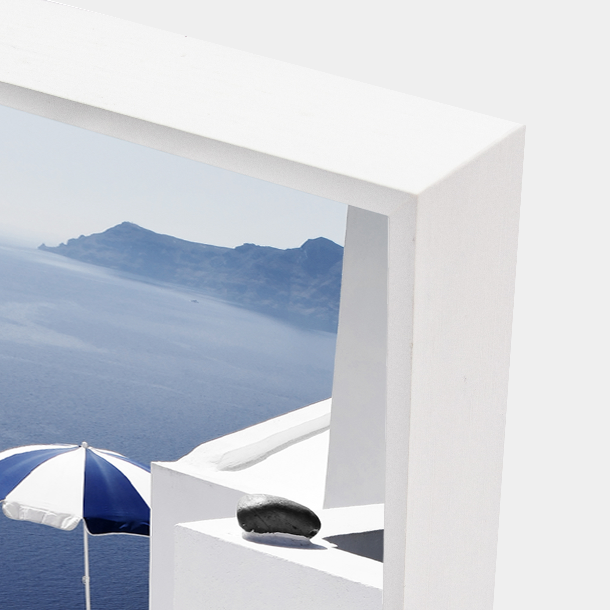 Santorini Veiw Corner Grey