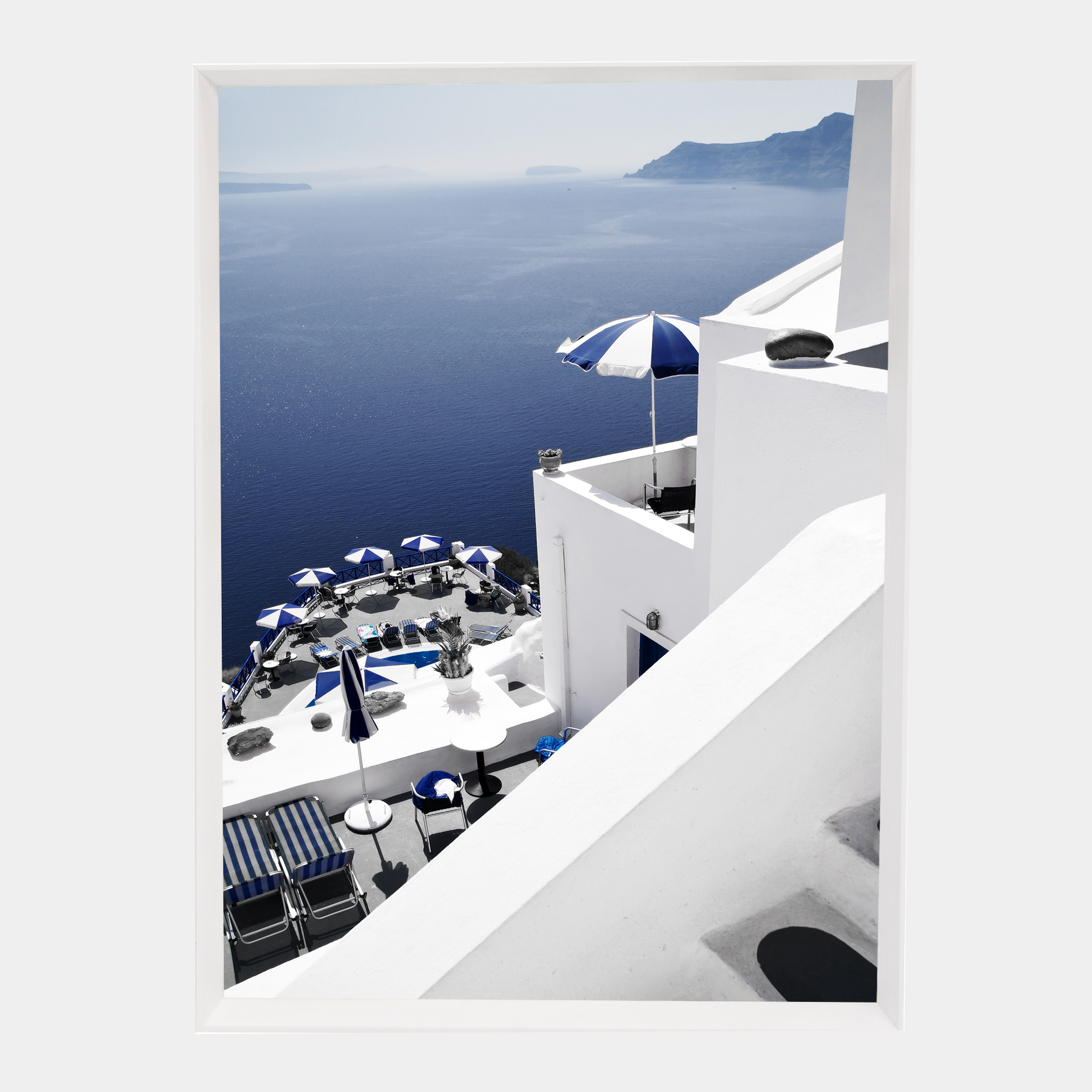 Santorini Veiw Front Grey