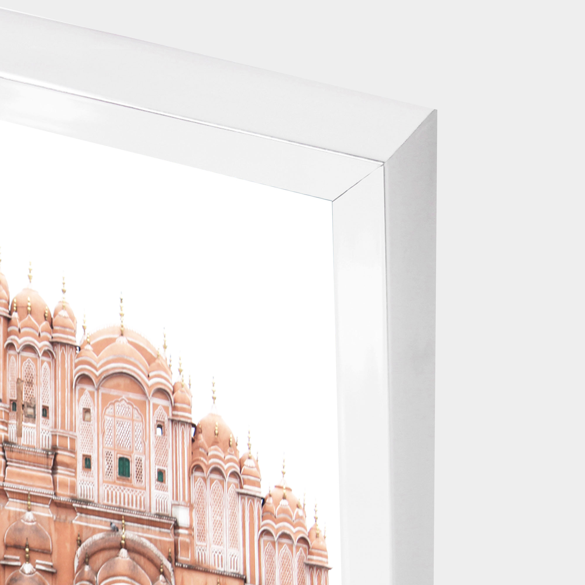 G - Jaipur Mahal Corner White
