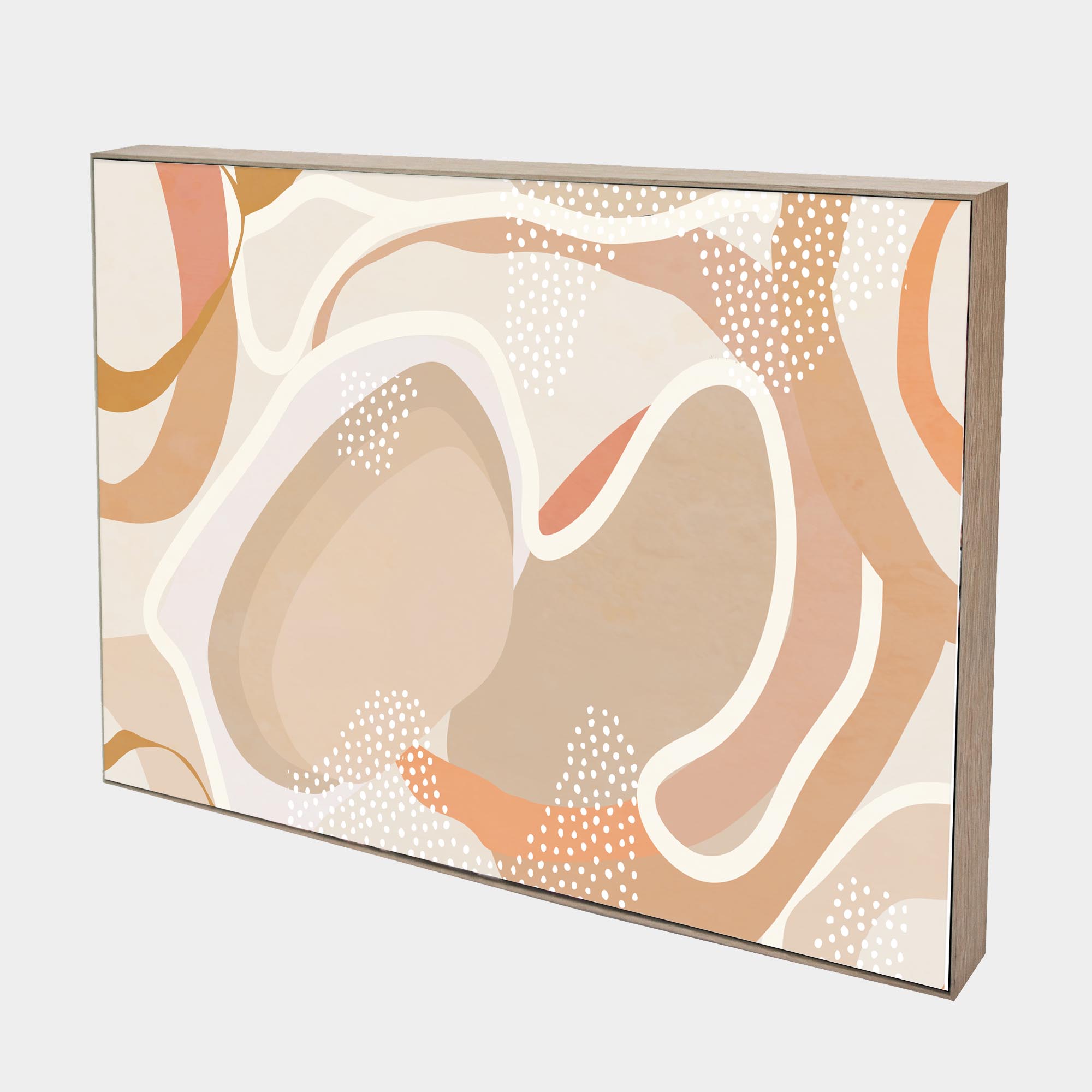 Percival Abstract-Caramel-Side-G