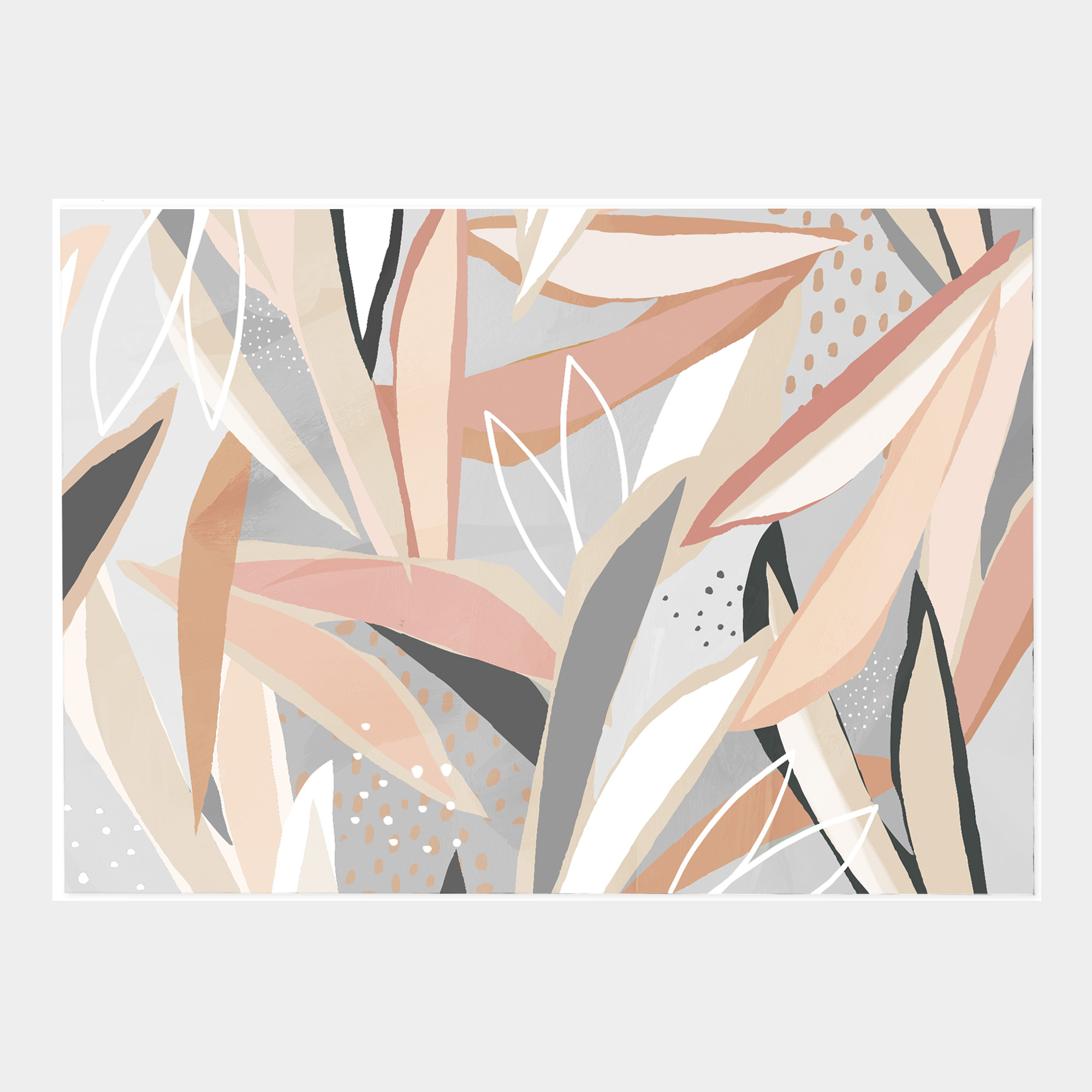 Lady Love Abstract -front-wht-g