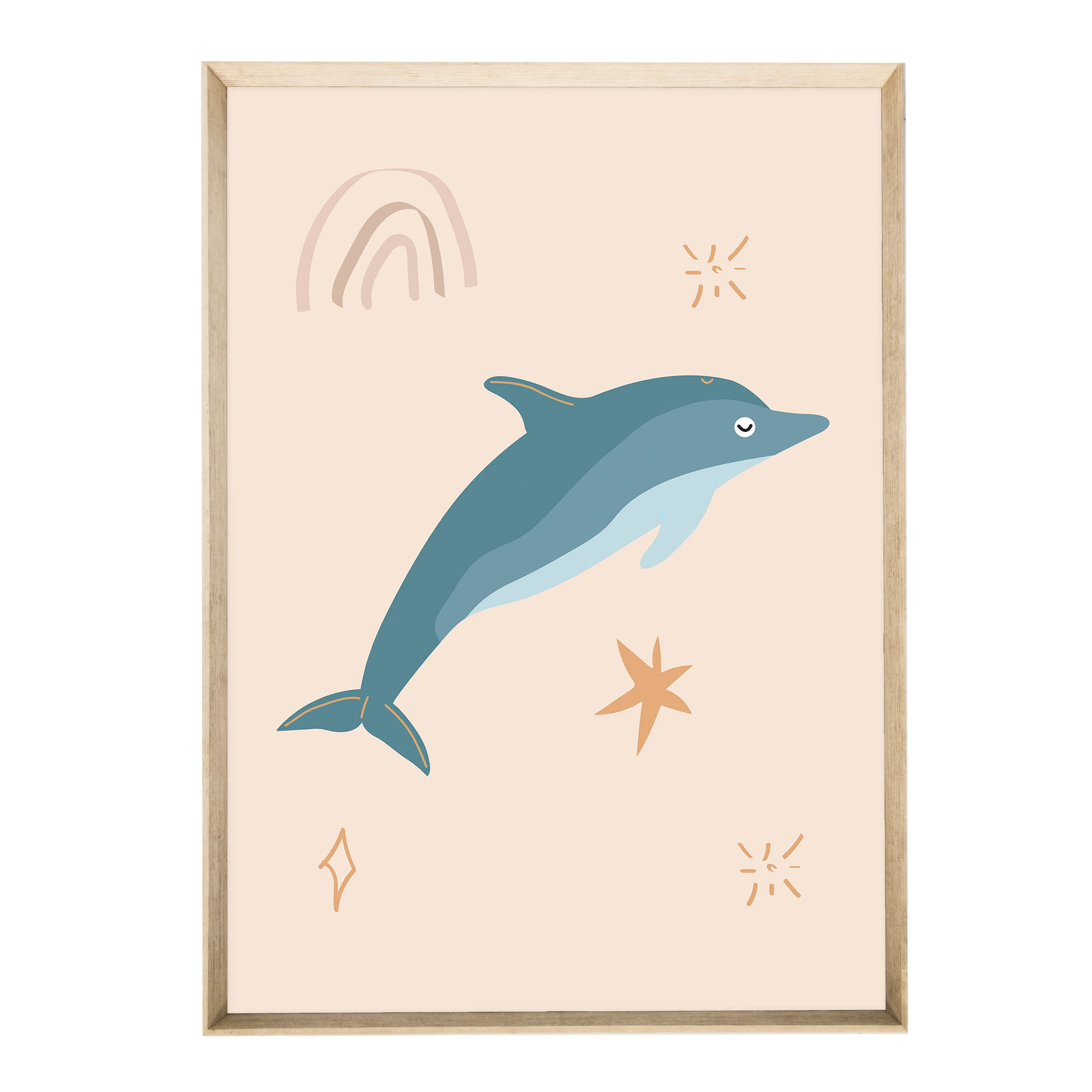 Seashore Dolphin-front-nata-w
