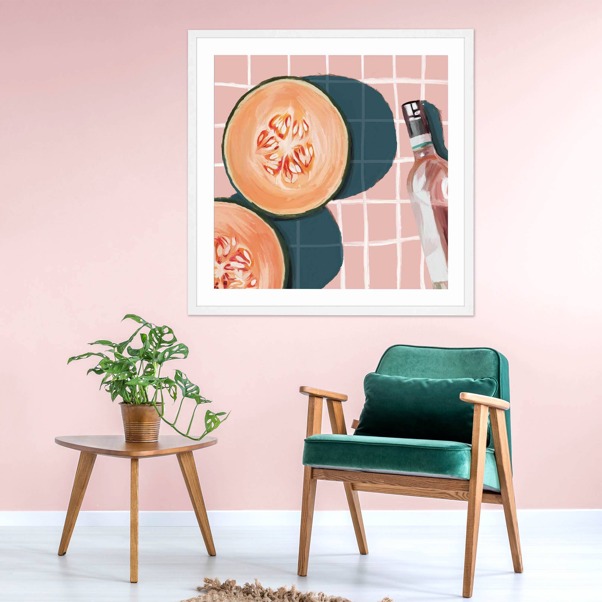 Cantelope-table-wht-room