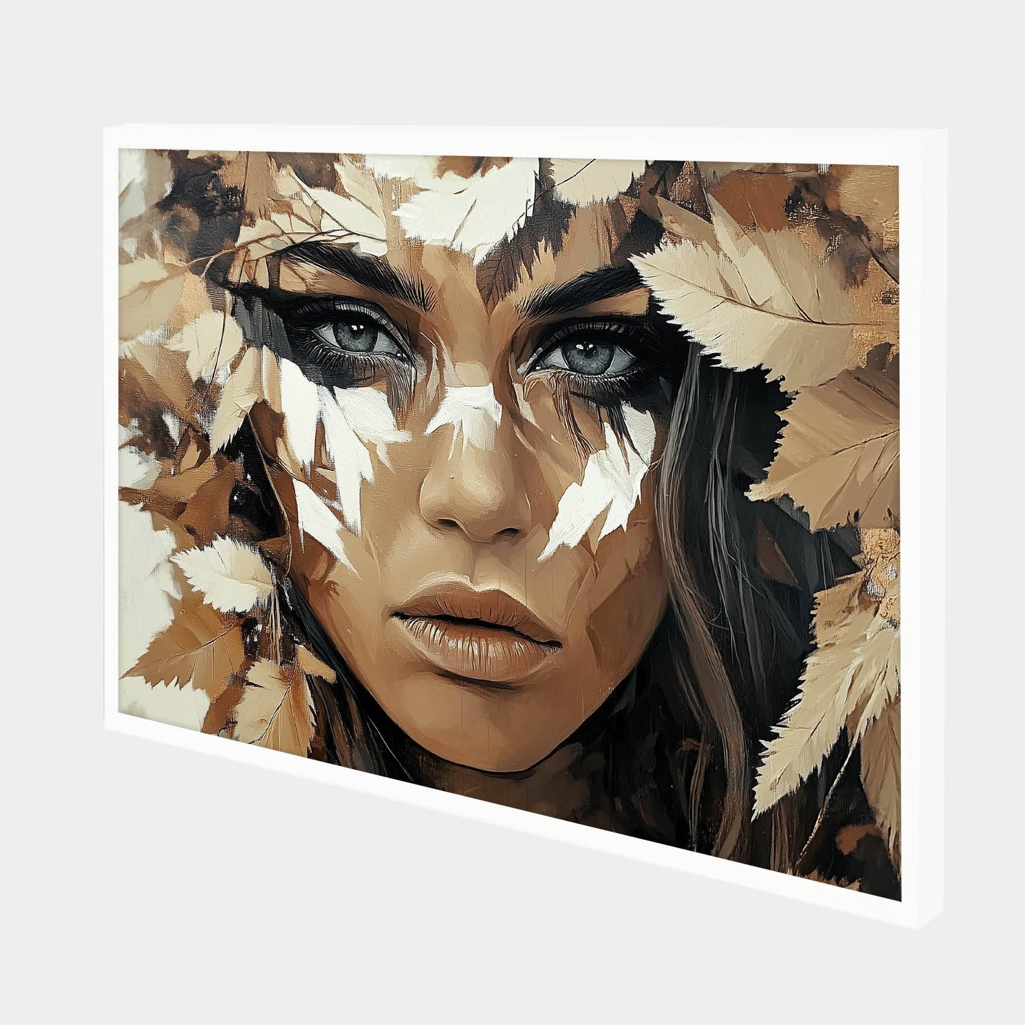 Tribal Leaf-Side-White-G